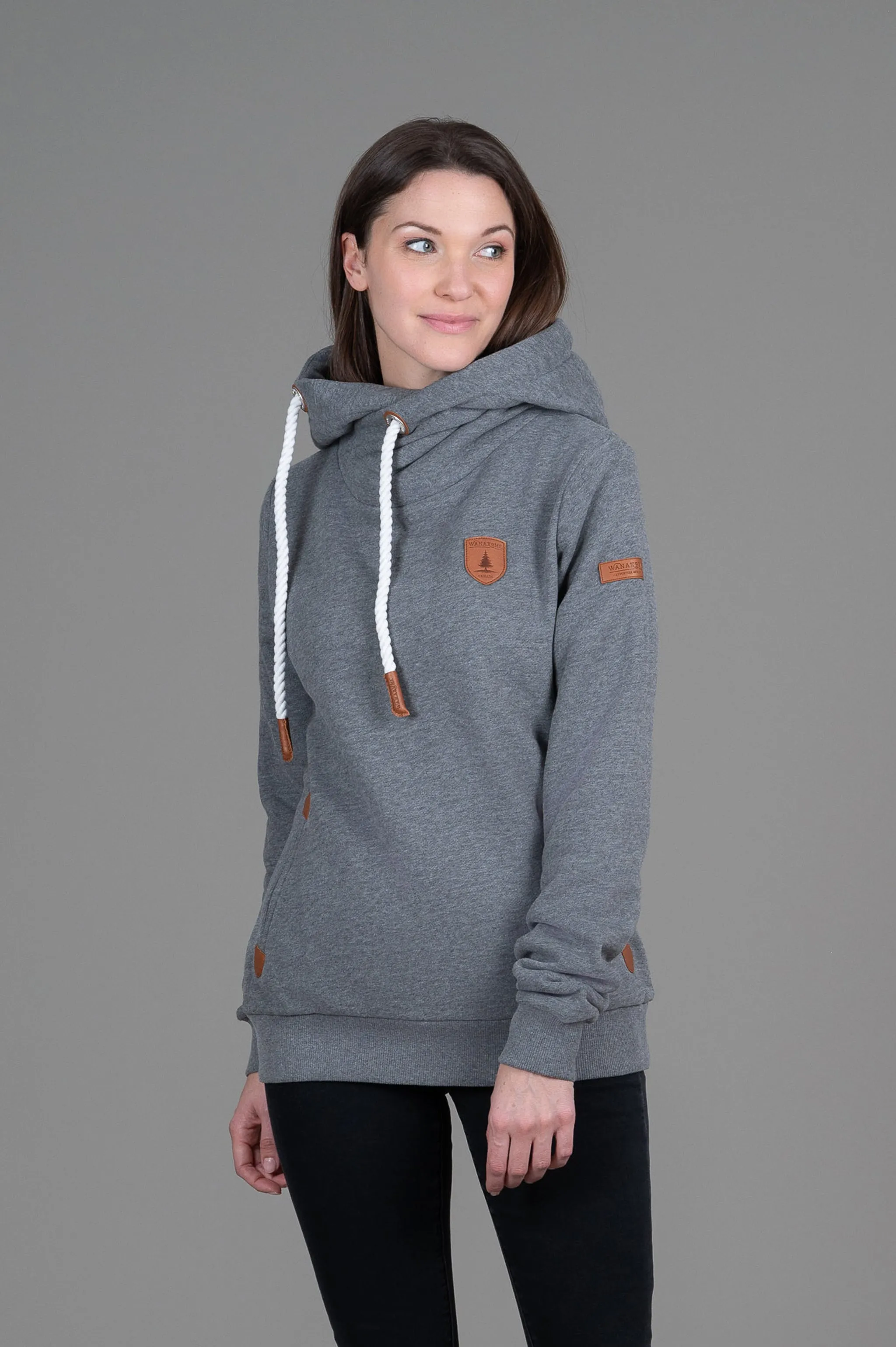 Artemis Dark Heather Grey Hoodie