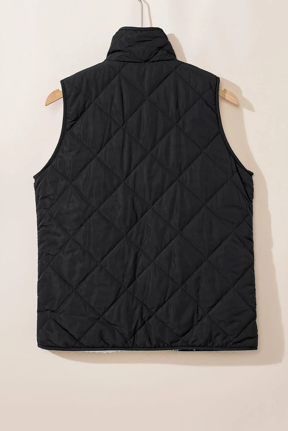 Black Winter Vest