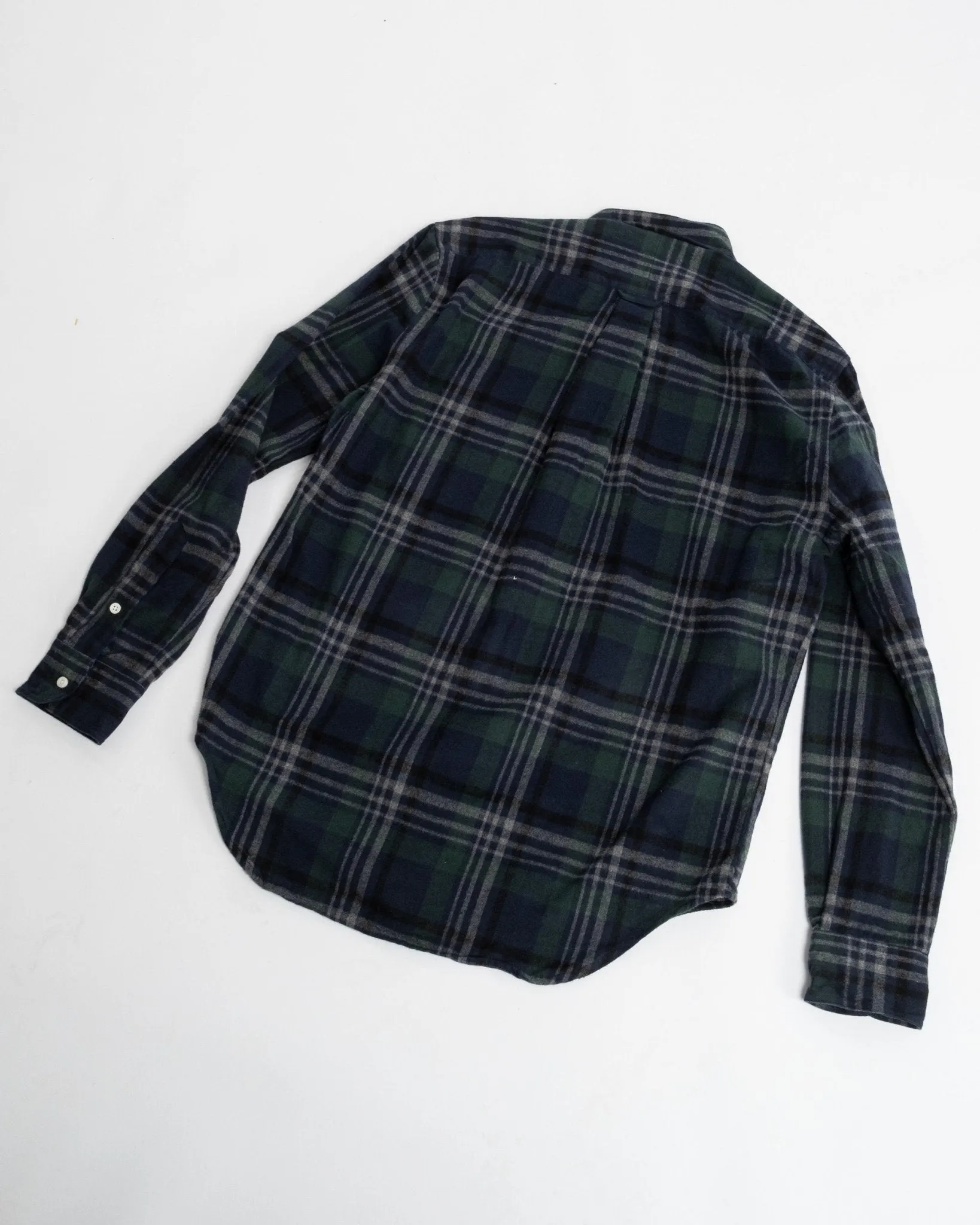 Blackwatch Melange Shaggy Flannel