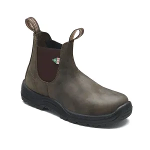 Blundstone 180 Work & Safety Boot Waxy Rustic Brown