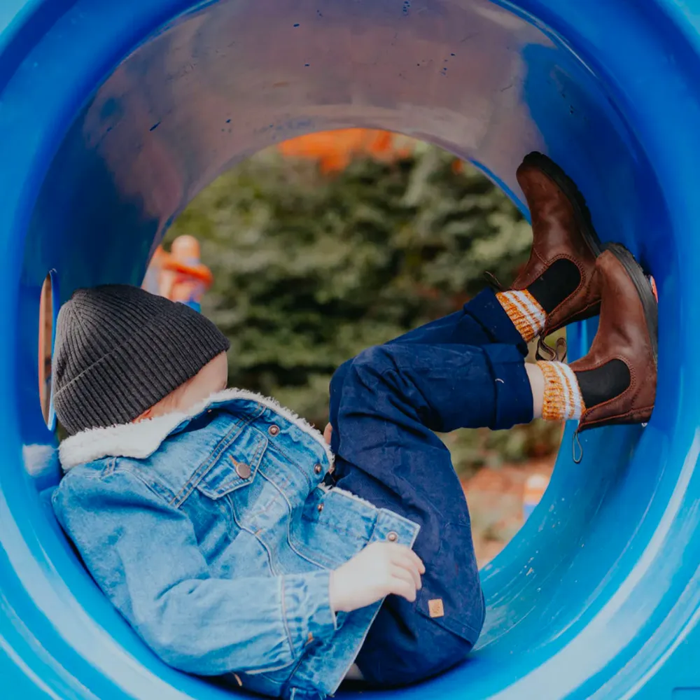 Blundstone Kids 1468 in Antique Brown