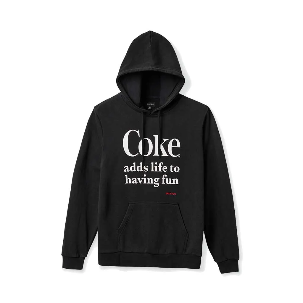 Brixton x Coca-Cola Having Fun Hood - Black