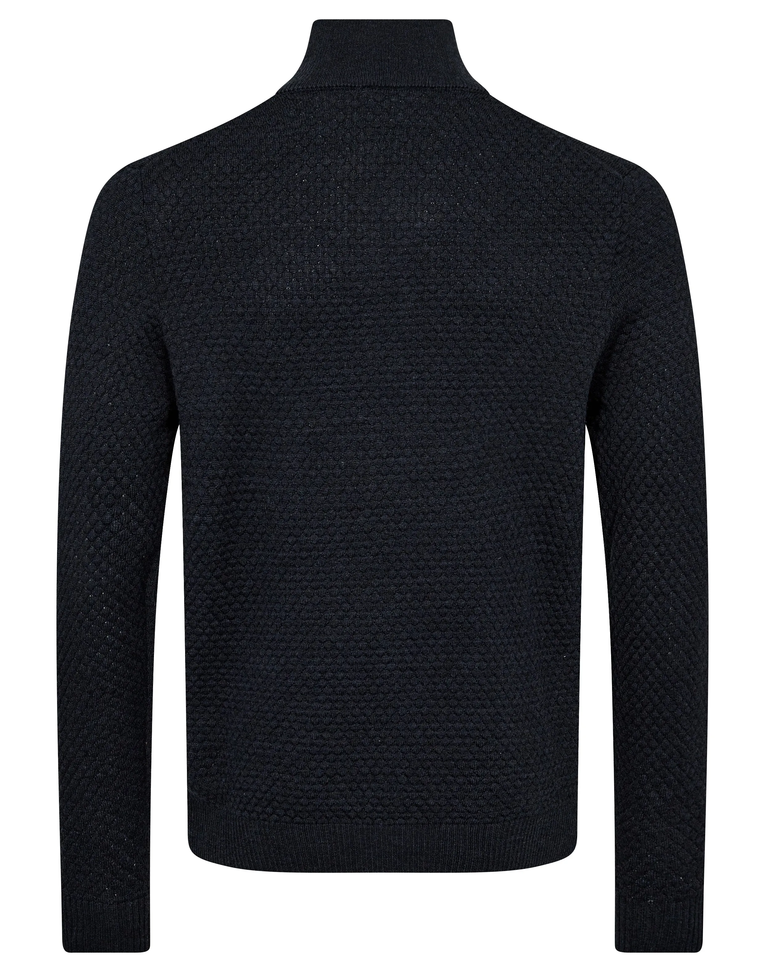 Brunn & Stengade Sweater 1/2 Zip | Thunder