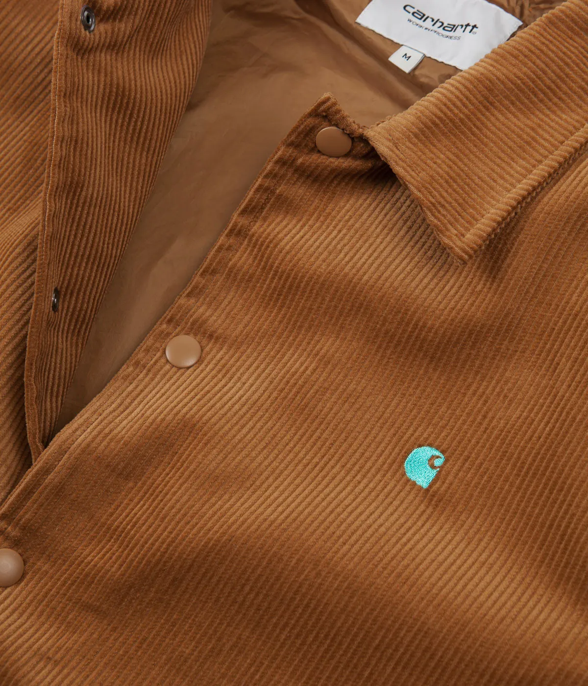 Carhartt Corduroy Coach Jacket - Rum / Bondi