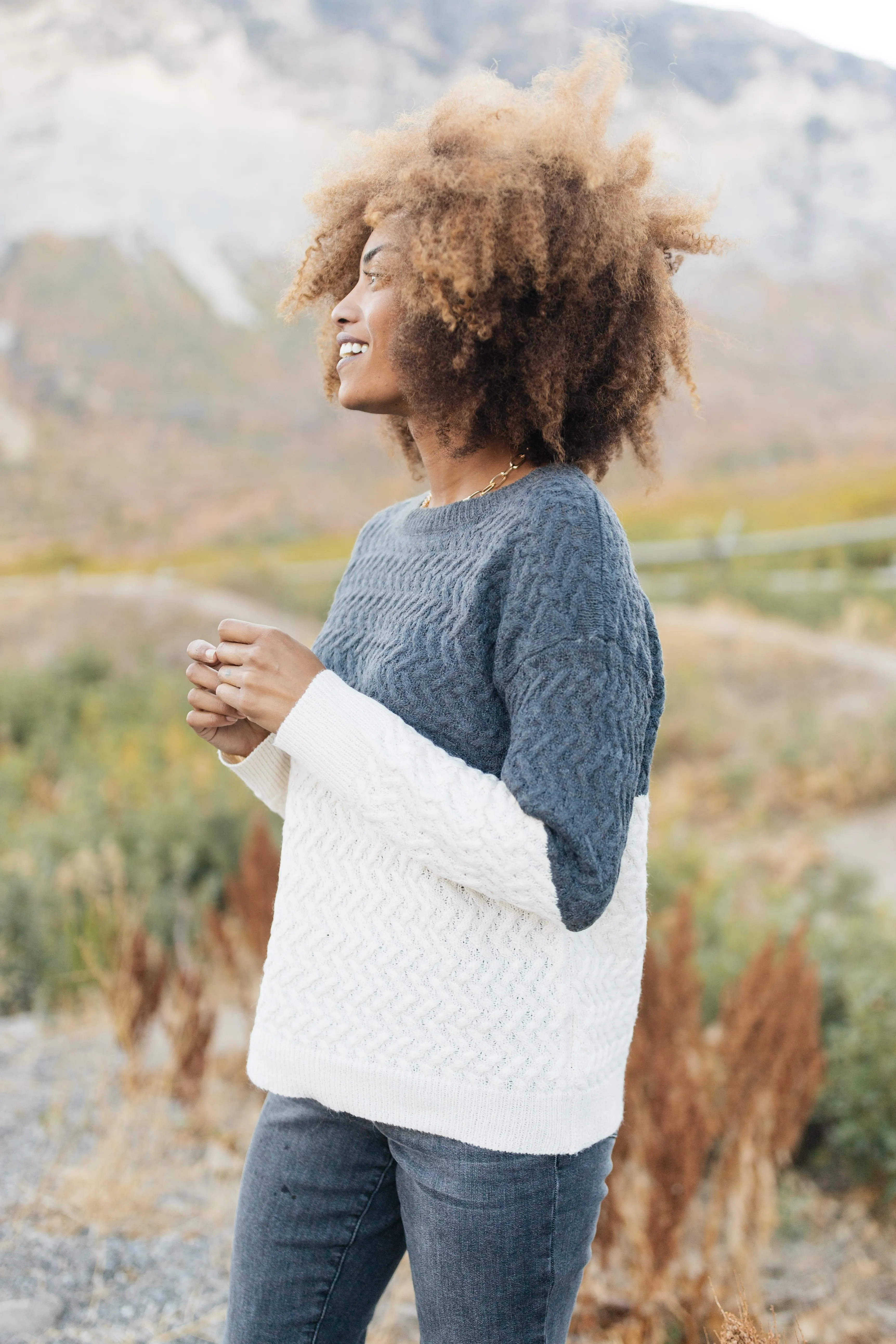 Casually Cozy Sweater in Charcoal