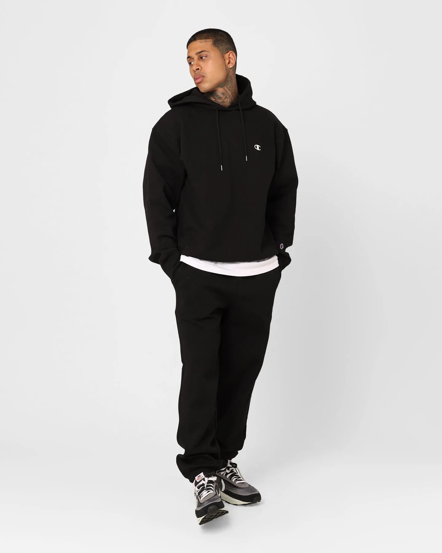 Champion Rochester Base Hoodie Black