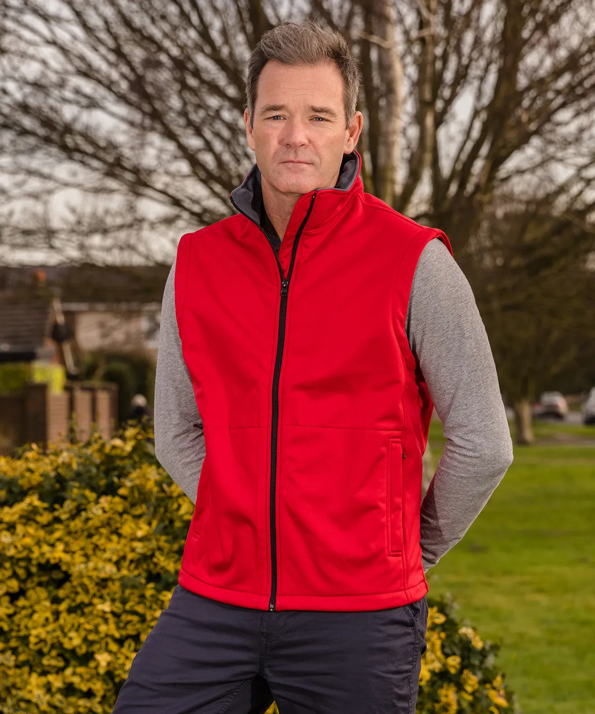 Core softshell bodywarmer | Red