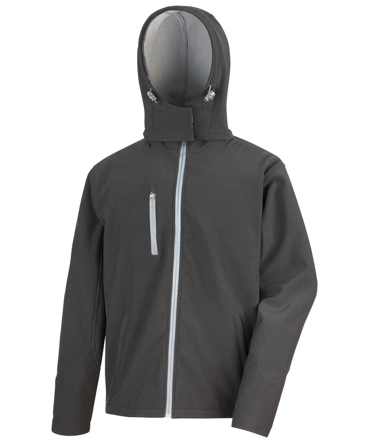 Core TX performance hooded softshell jacket | Black/Grey