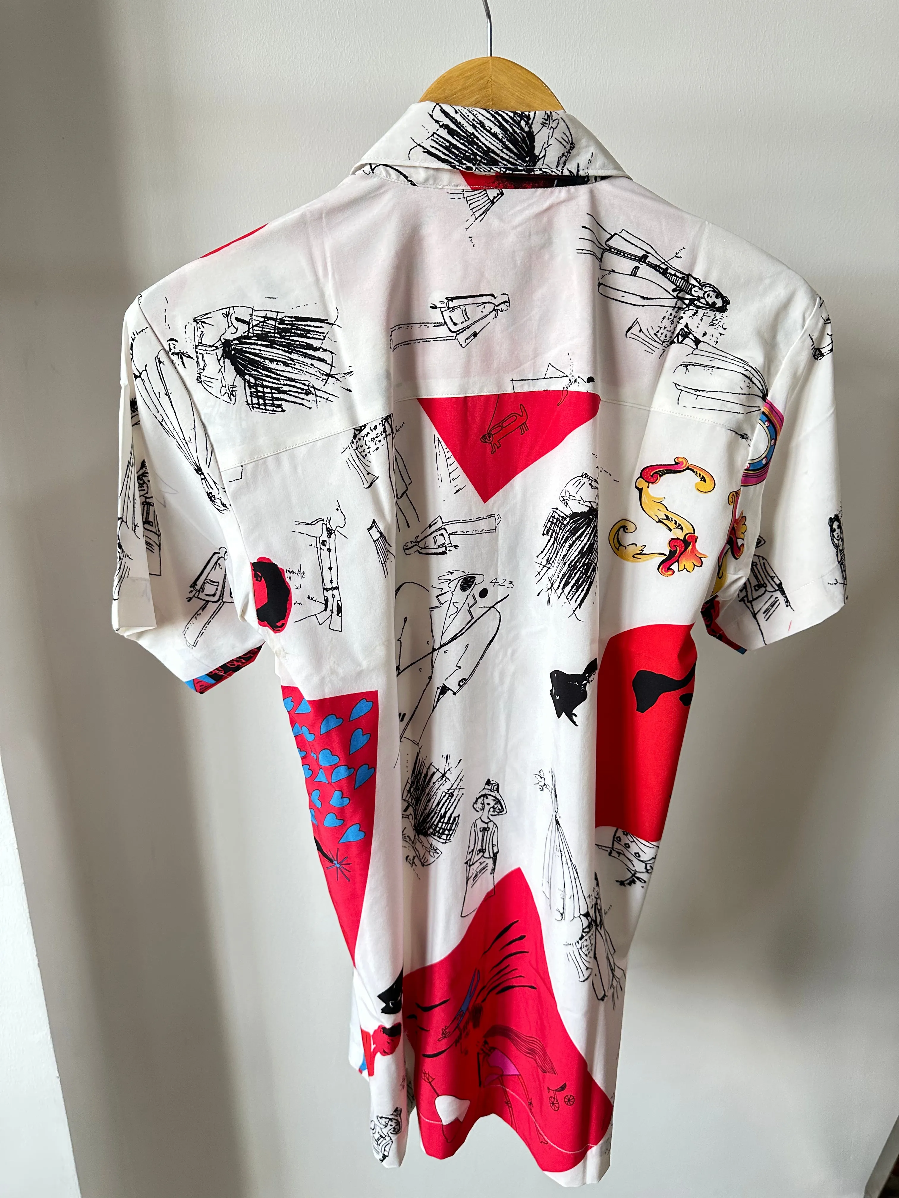 Cyrus Abstract Print Shirt