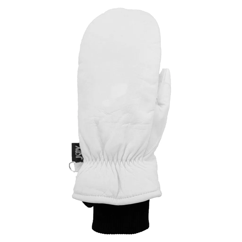 Deaner leather mitts - White