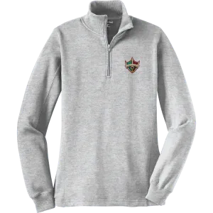 Delaware Ducks Ladies 1/4-Zip Sweatshirt