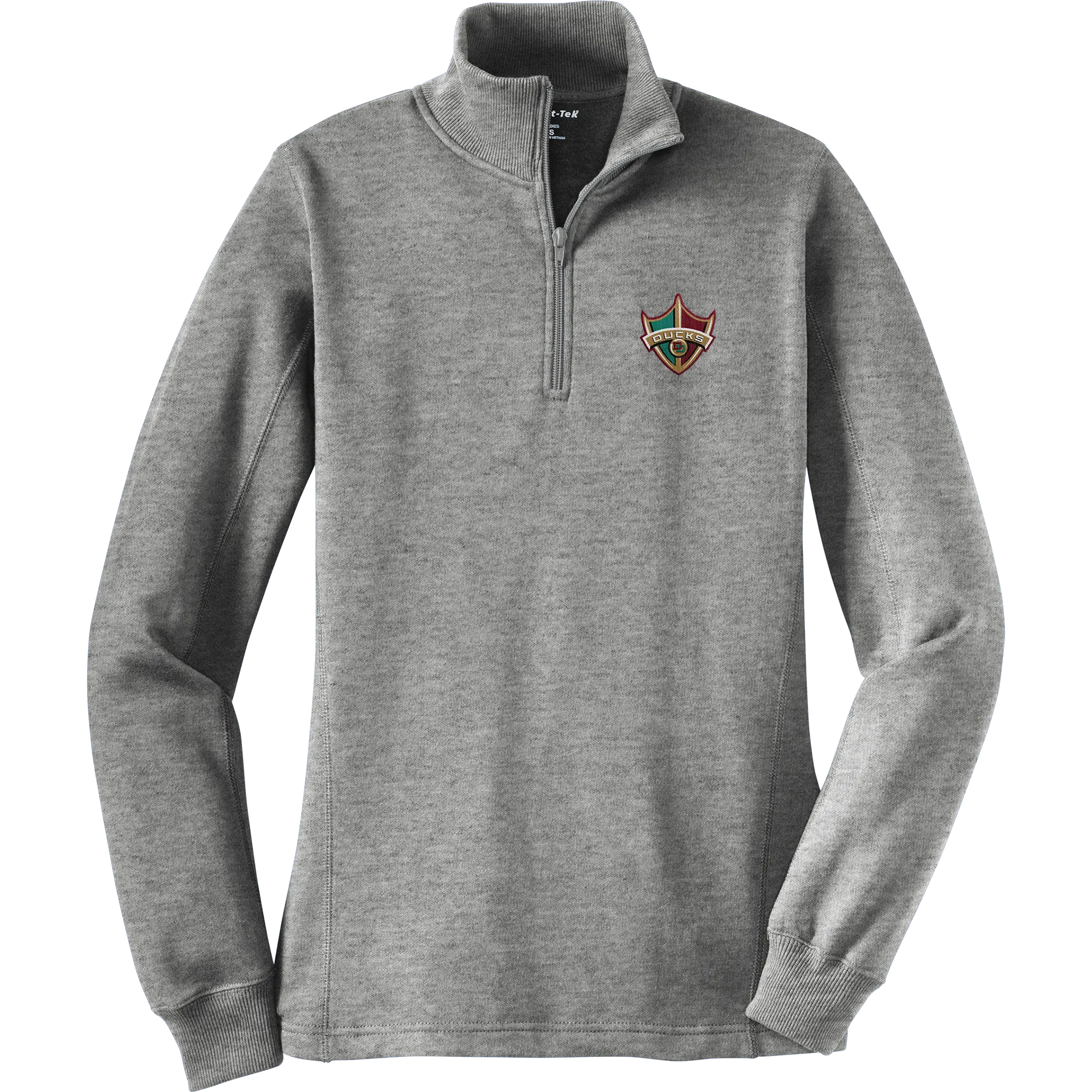 Delaware Ducks Ladies 1/4-Zip Sweatshirt