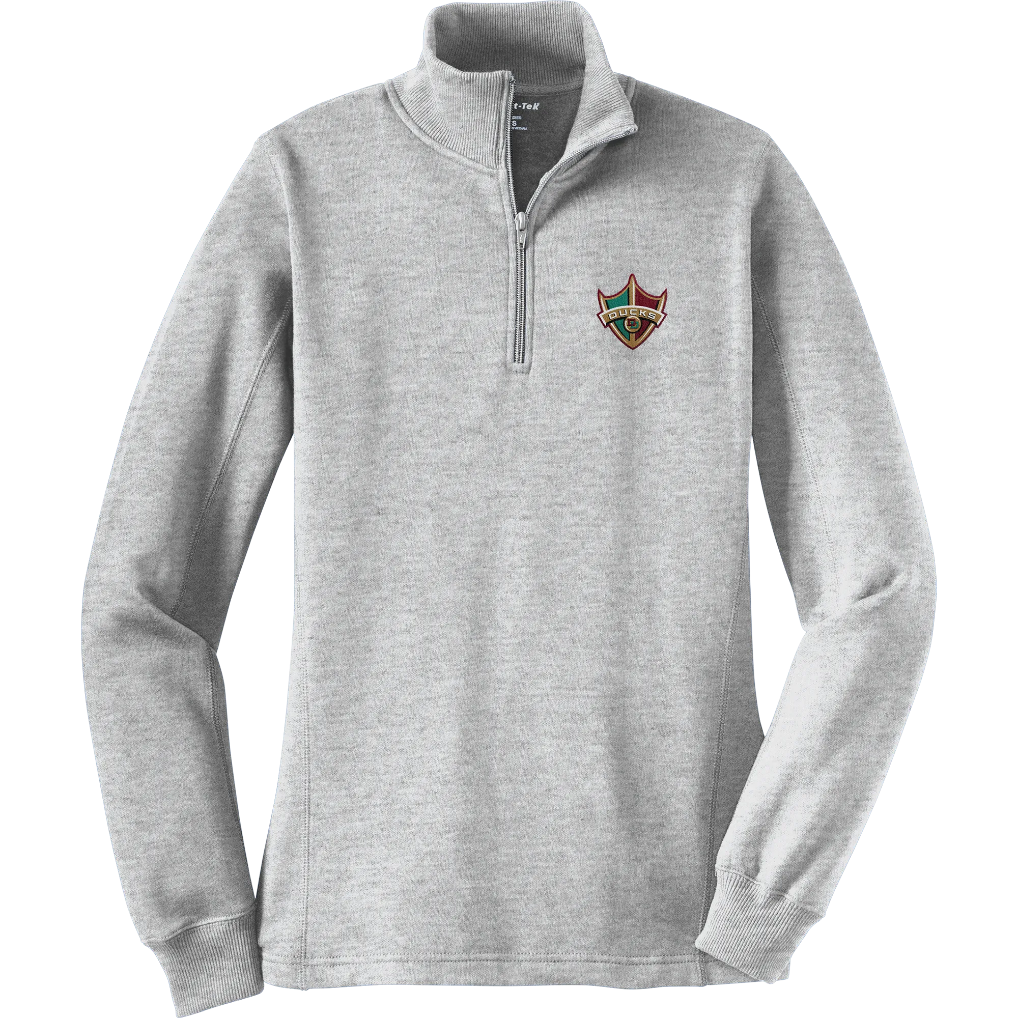 Delaware Ducks Ladies 1/4-Zip Sweatshirt