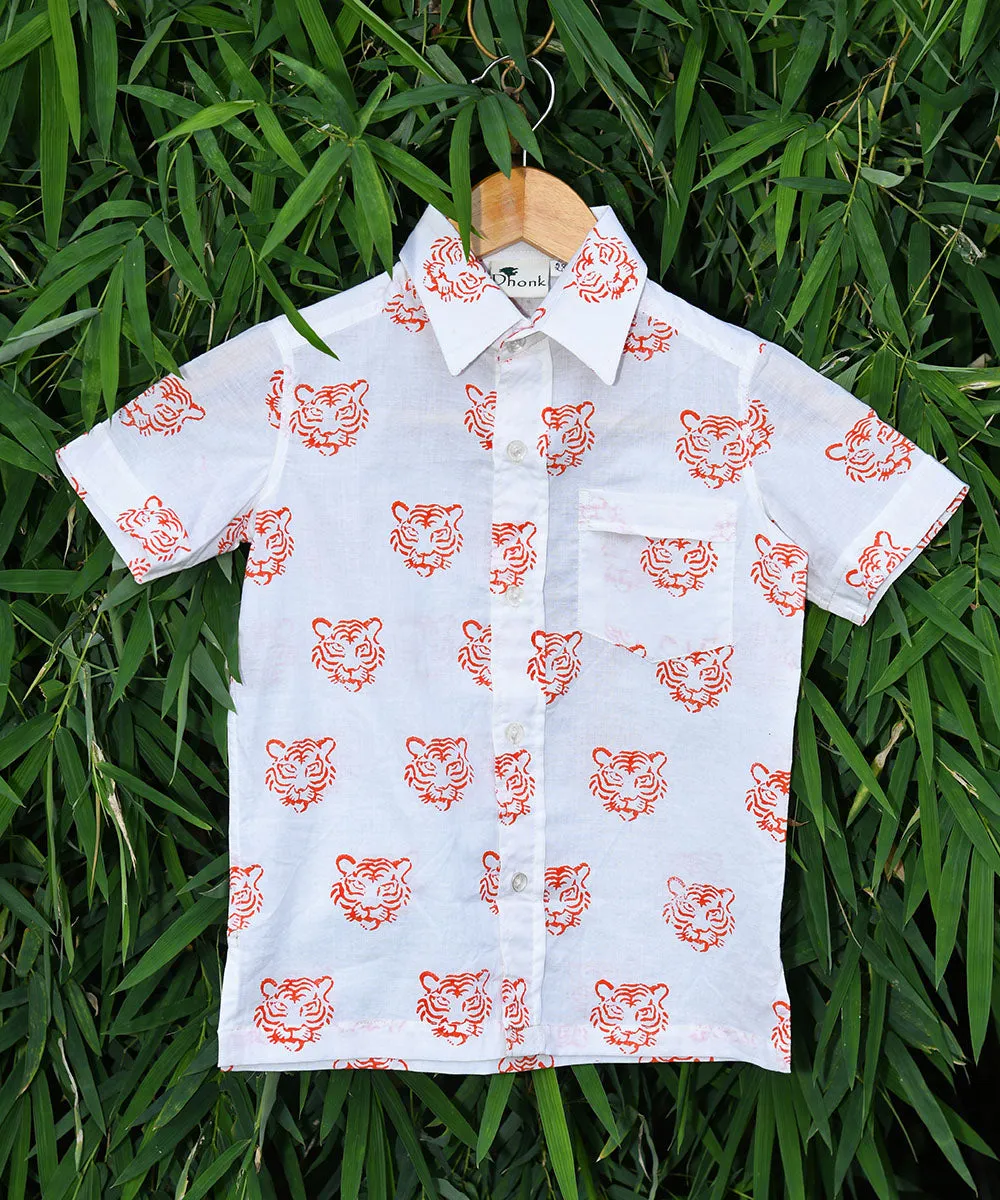 Dhonk Exclusive Shirt - Tiger Face