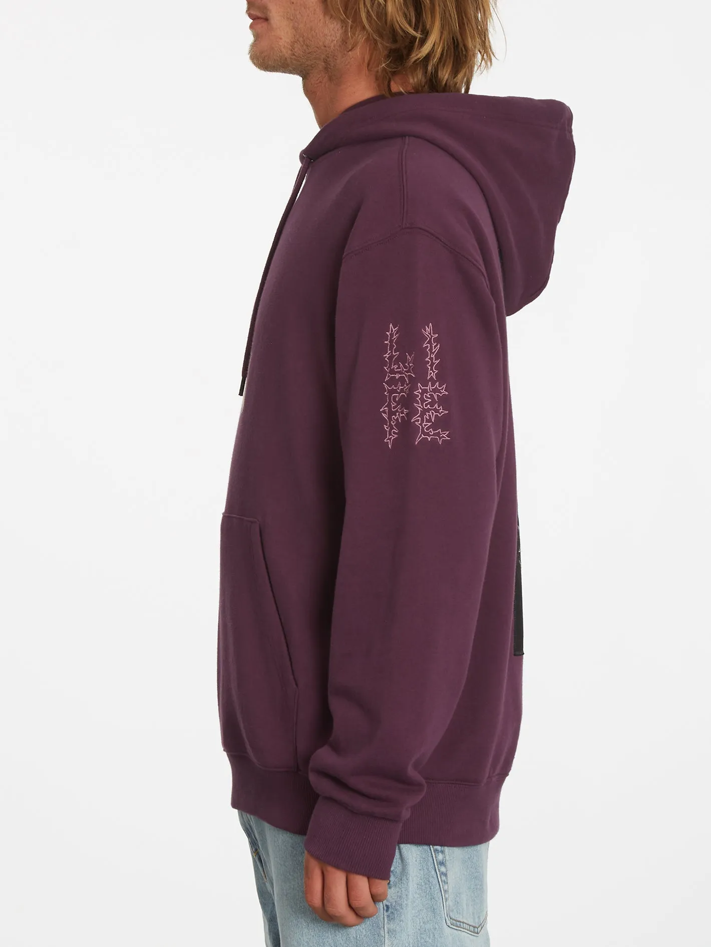 Featured Artist Vaderetro Pullover Hoodie - Mulberry