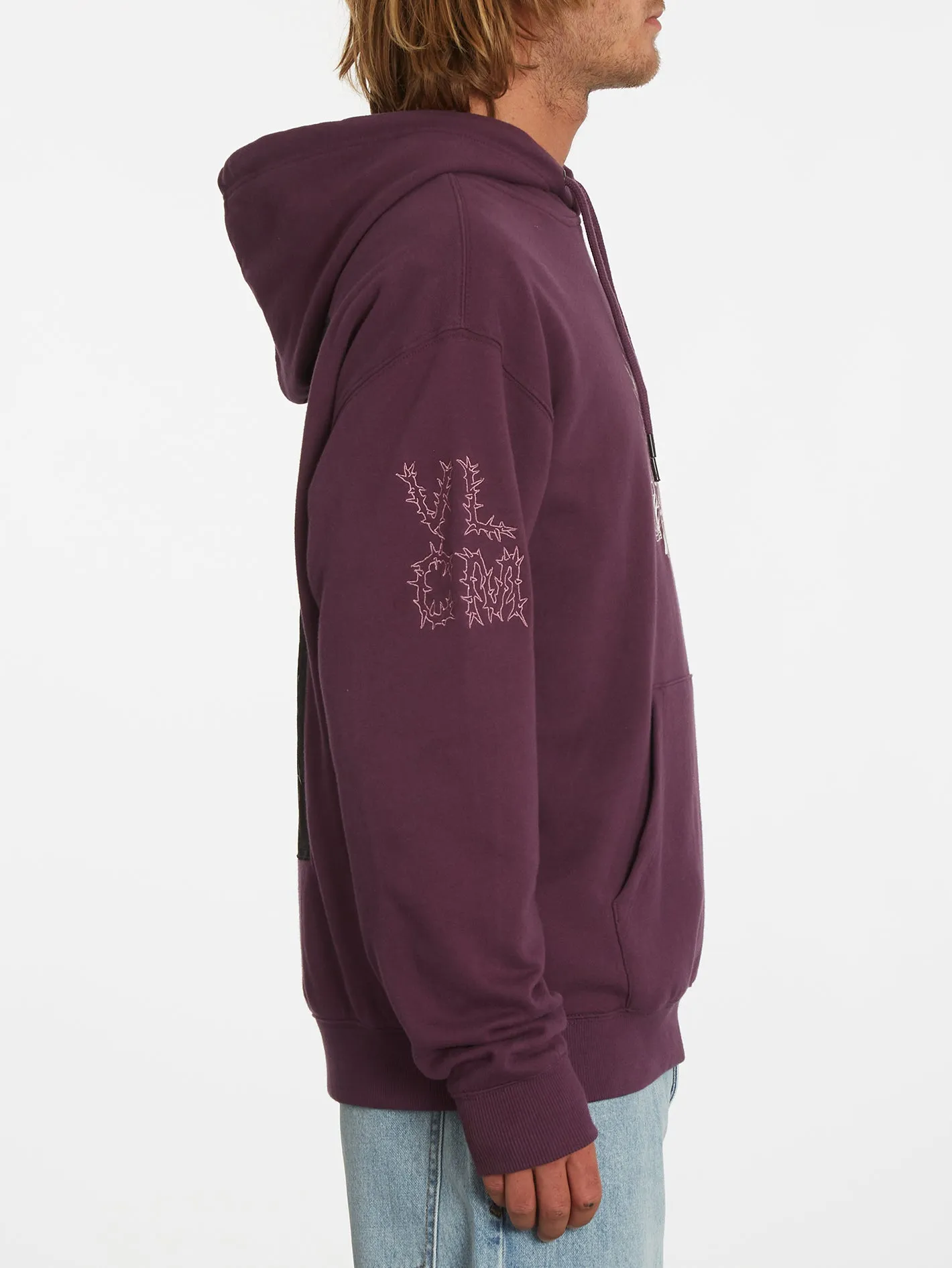 Featured Artist Vaderetro Pullover Hoodie - Mulberry