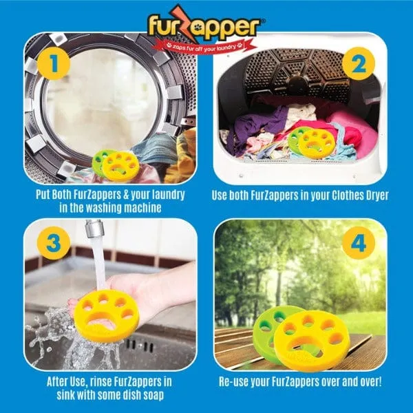 FurZapper Pet Hair Remover for Laundry