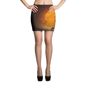 Galaxy - Nebula - Interstellar Milky-Way - Mini Skirt