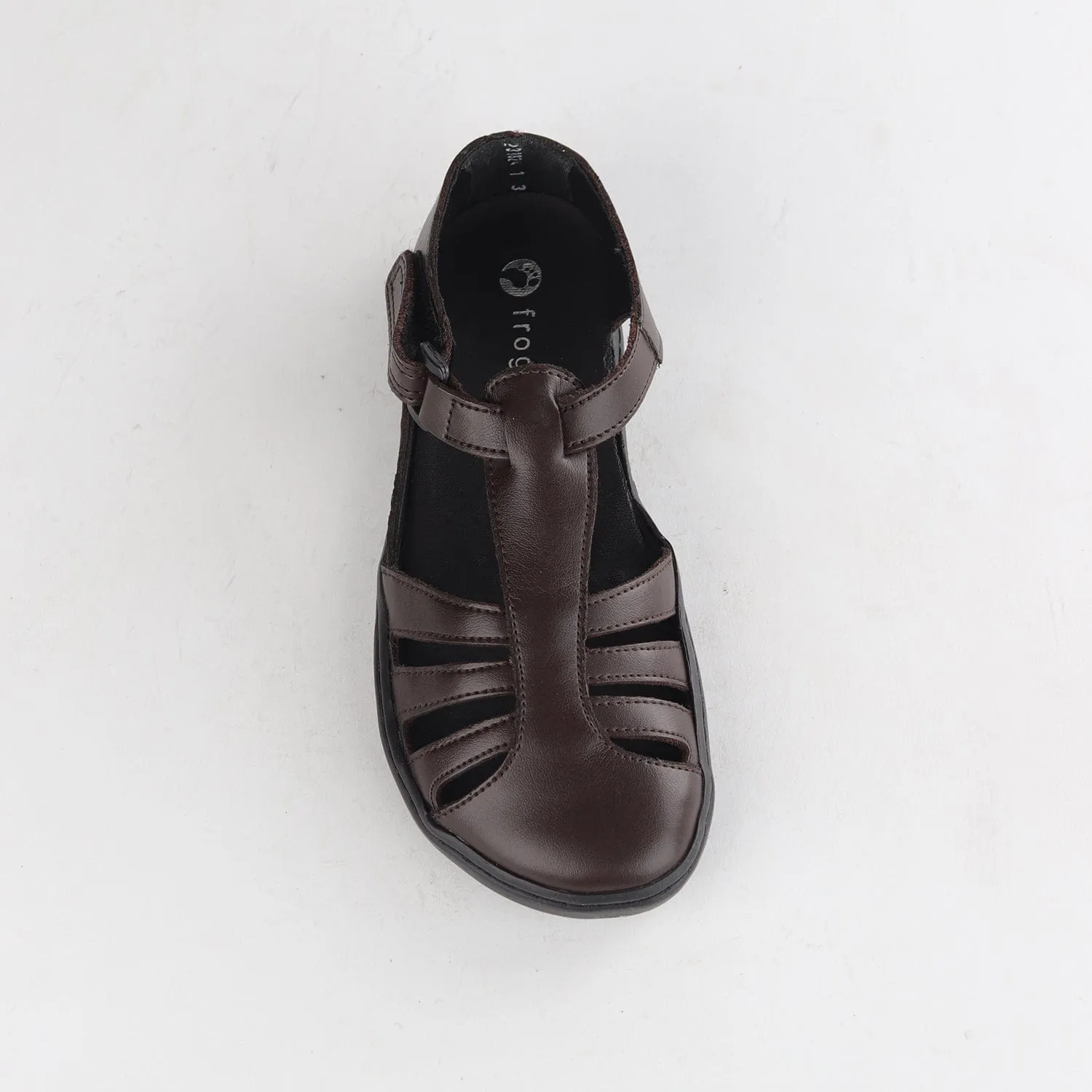 Girls School Sandal in Brown Sizes 28 - 35 - 7810