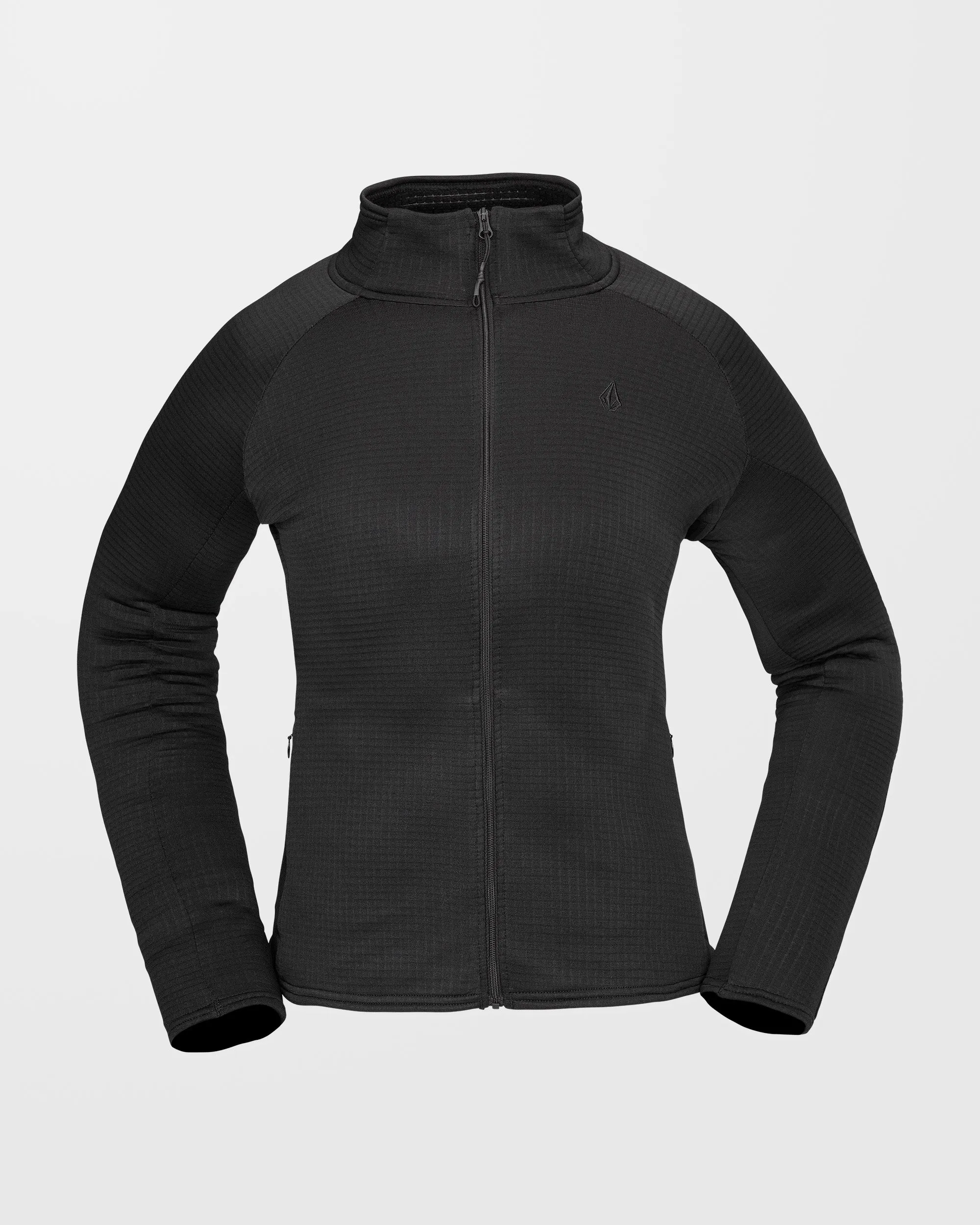 Gridlock Full Zip Sweatshirt - Black