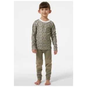 Helly Hansen Kids Graphic Lifa Merino Set - Fallen Rock