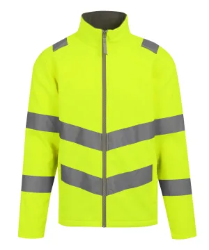 Hi-vis Pro contract Ablaze 2-layer softshell | Yellow