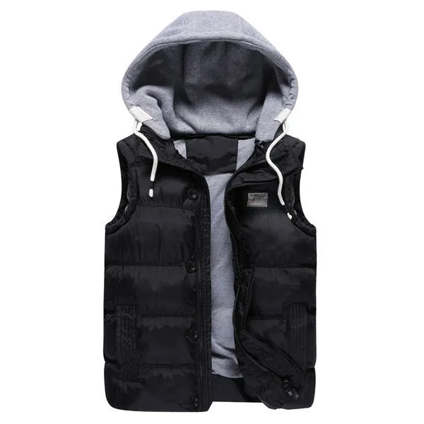 Hooded Puff Vest