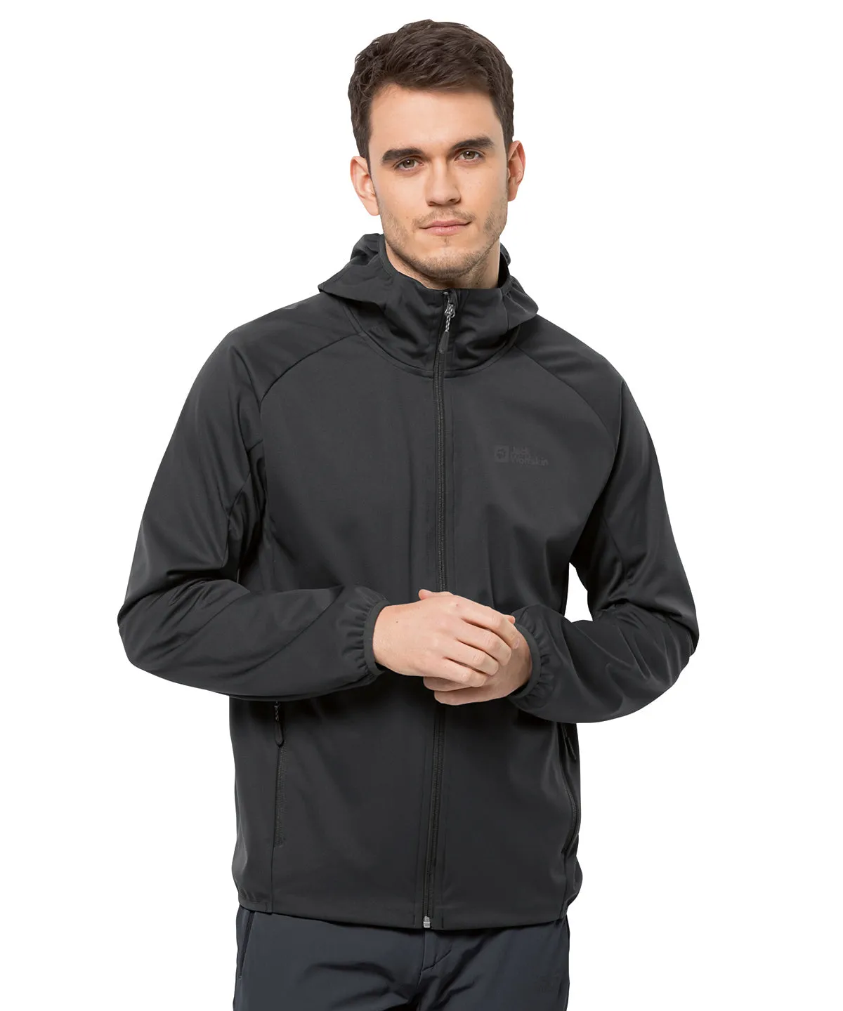 Hooded softshell jacket (NL) | Phantom Grey