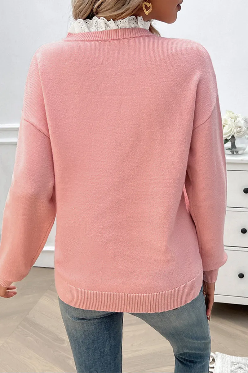 HWR1133 Sophisticated Layers Sweater