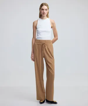 Ipekyol Elastic Waist Pants Camel