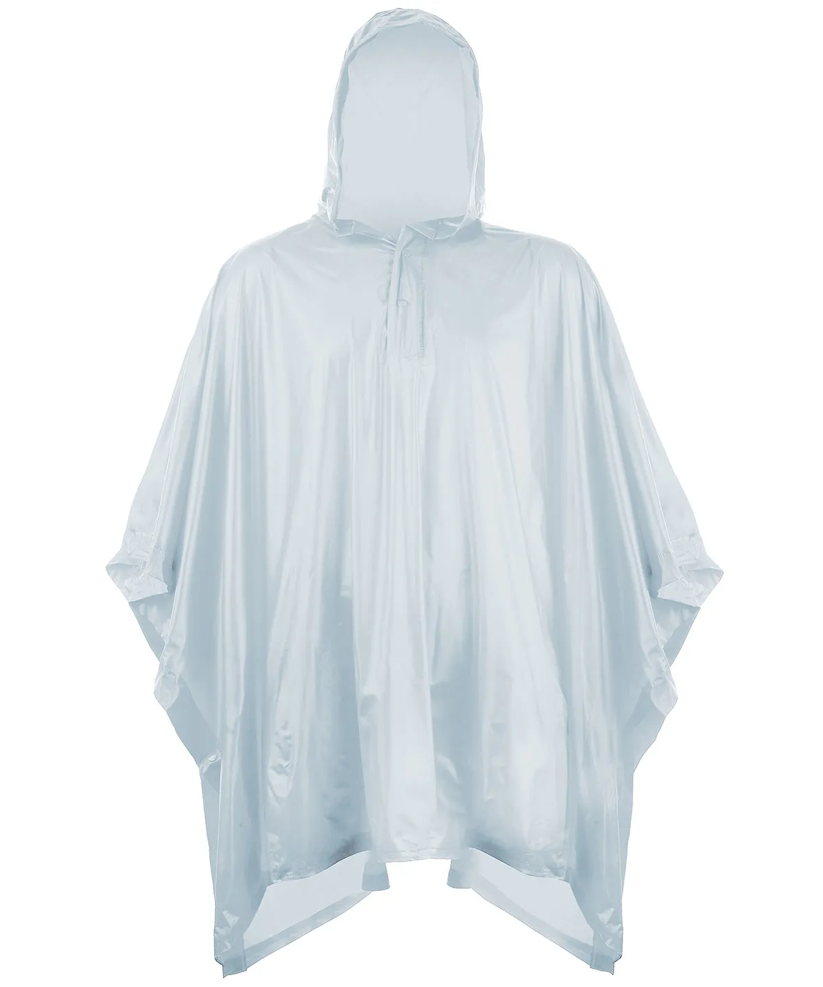 Kids plastic poncho | Silver