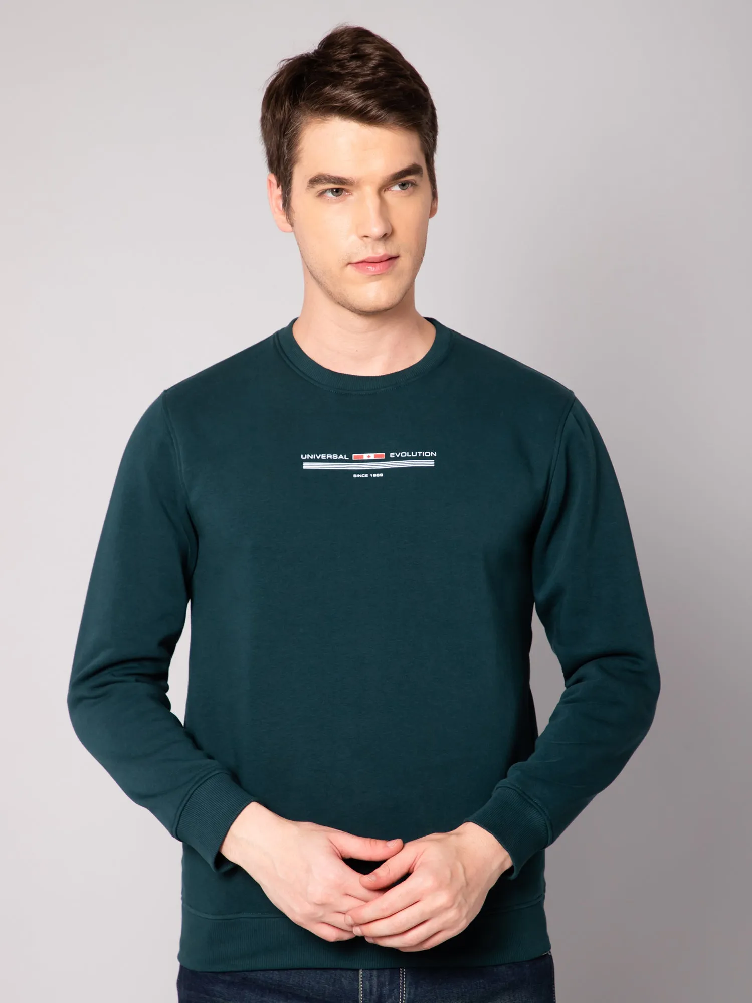 Mens Teal Sweatshirt