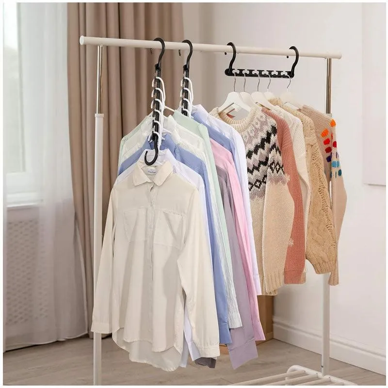 Multifunctional Space Saver Plastic Clothes Hanger F34-8-229