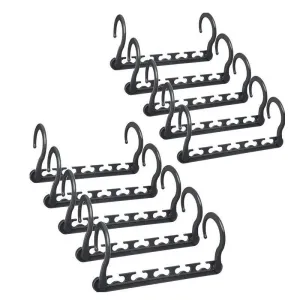 Multifunctional Space Saver Plastic Clothes Hanger F34-8-229