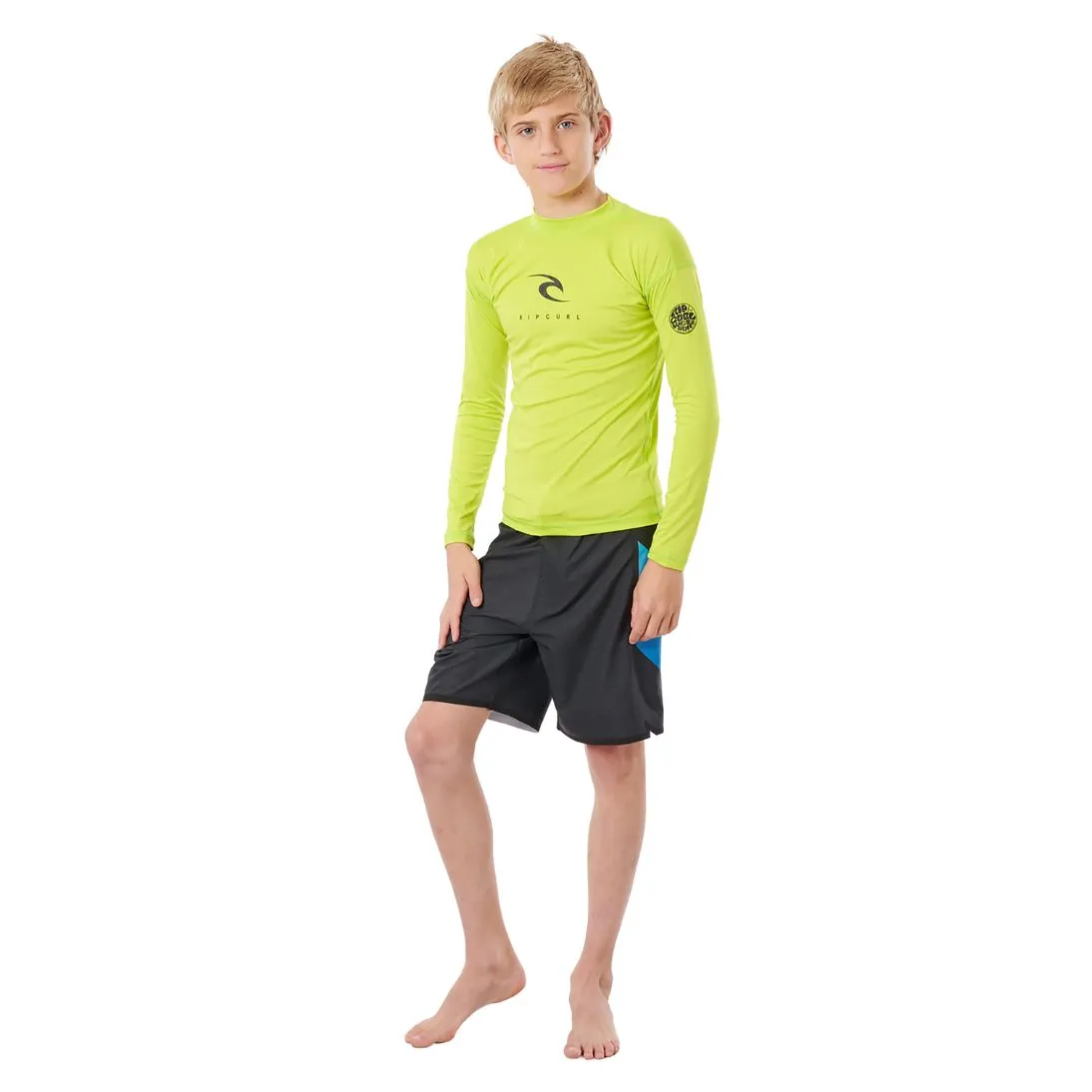 Rip Curl Kids Corps Long Sleeve Rash Tee Shirt