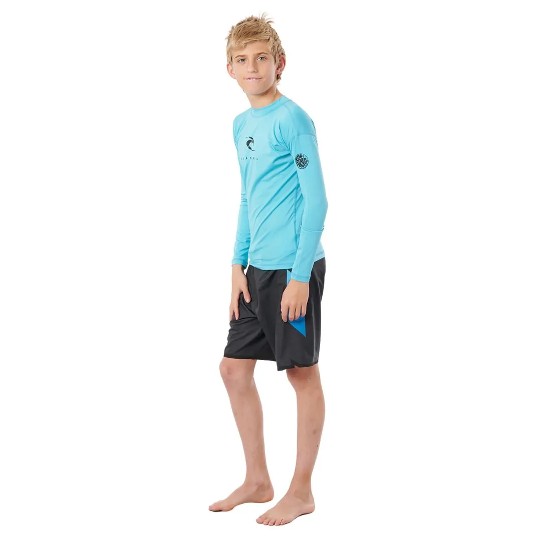 Rip Curl Kids Corps Long Sleeve Rash Tee Shirt