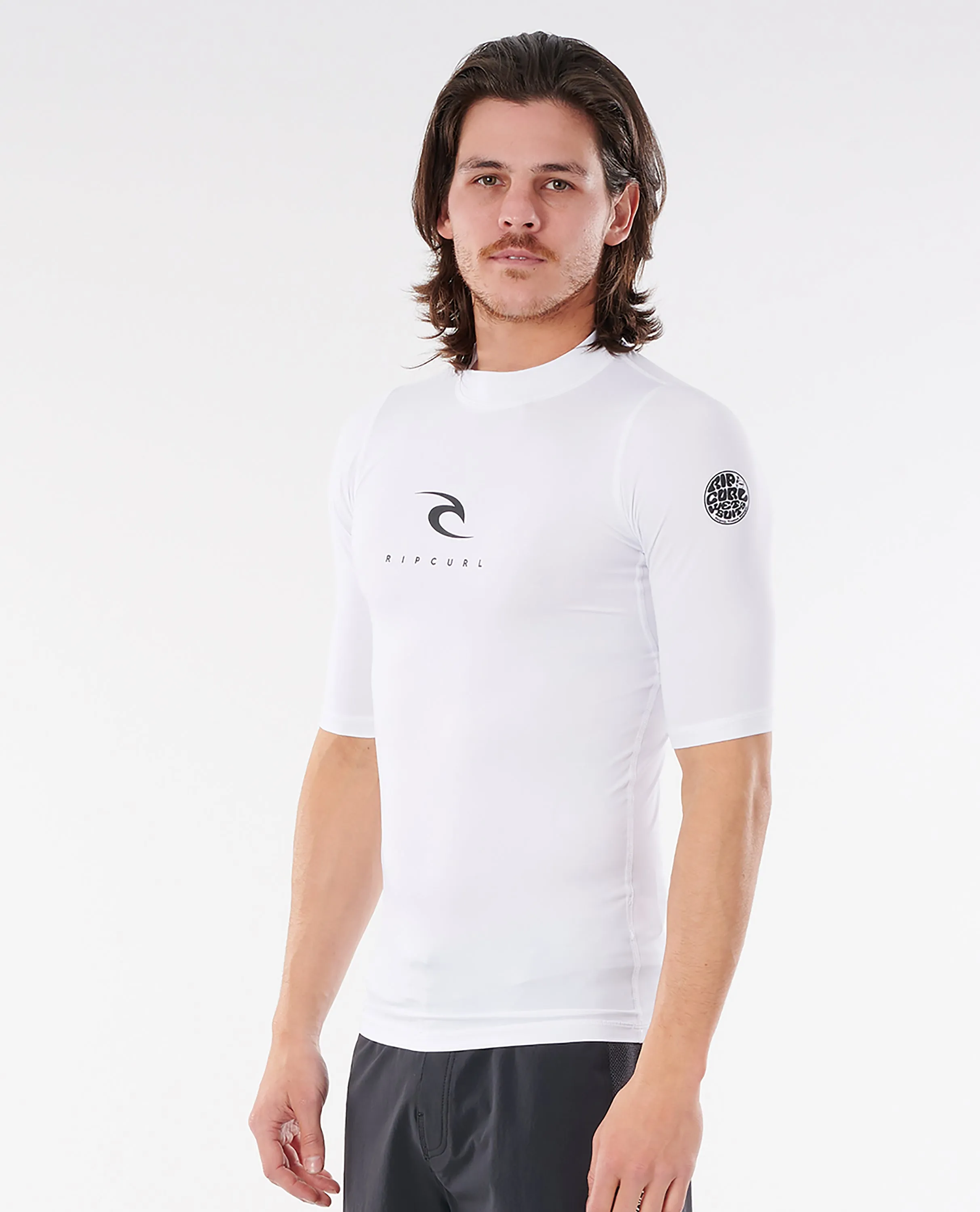 Rip Curl Mens Corps Short Sleeve Rash Vest