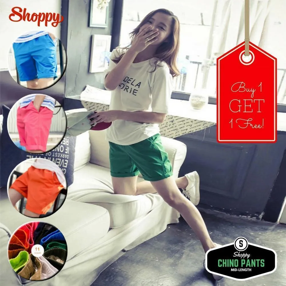 Shoppy Chino Pants (Buy 1 Get 1 Free)