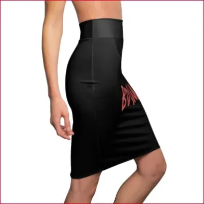 Soft and Comfortable AOP Pencil Skirt