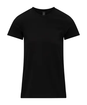 Softstyle CVC womens t-shirt | Pitch Black