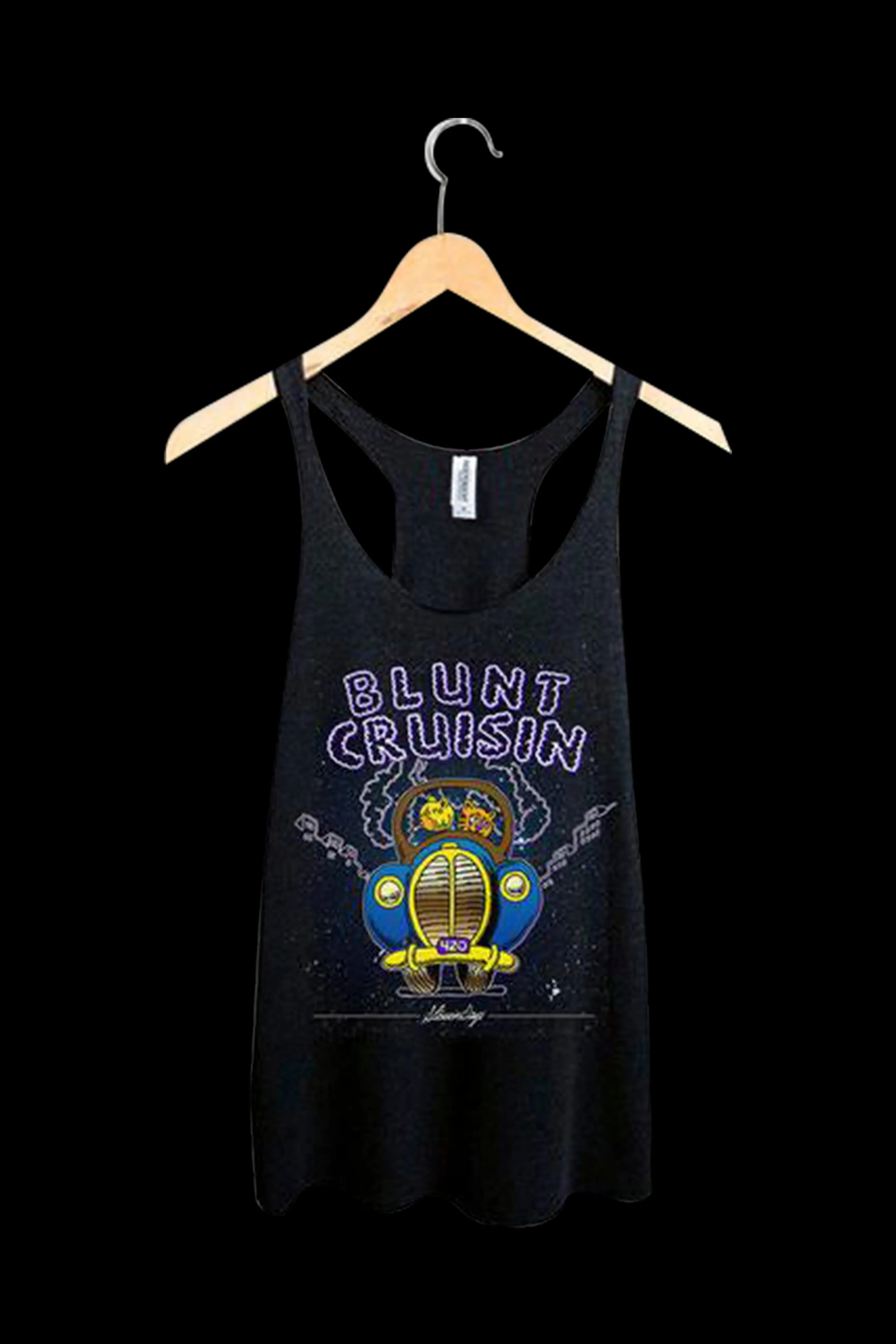 StonerDays Blunt Cruisin Racerback Tank Top