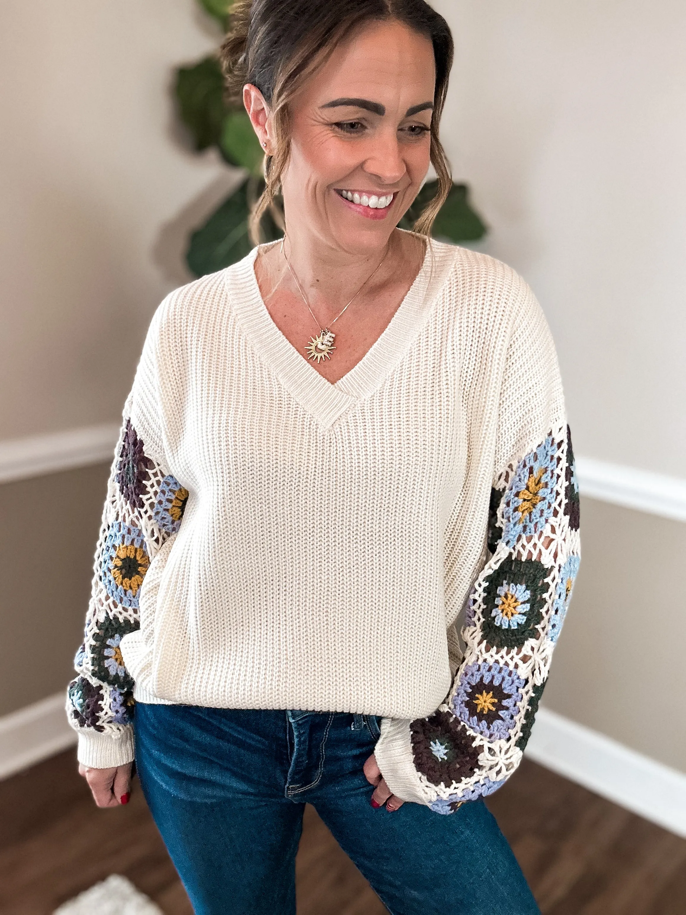 The Crochet Patchwork Sweater