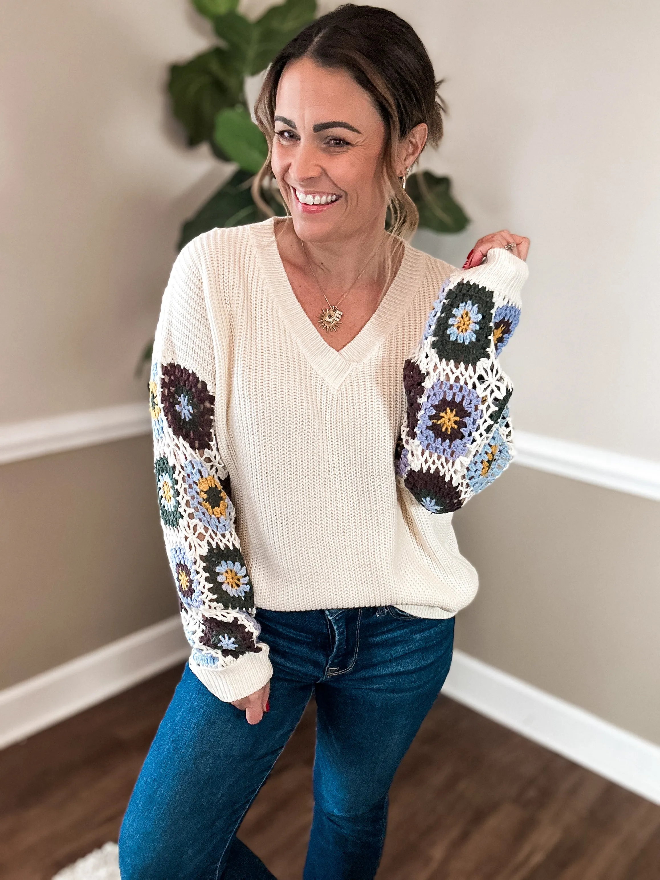 The Crochet Patchwork Sweater