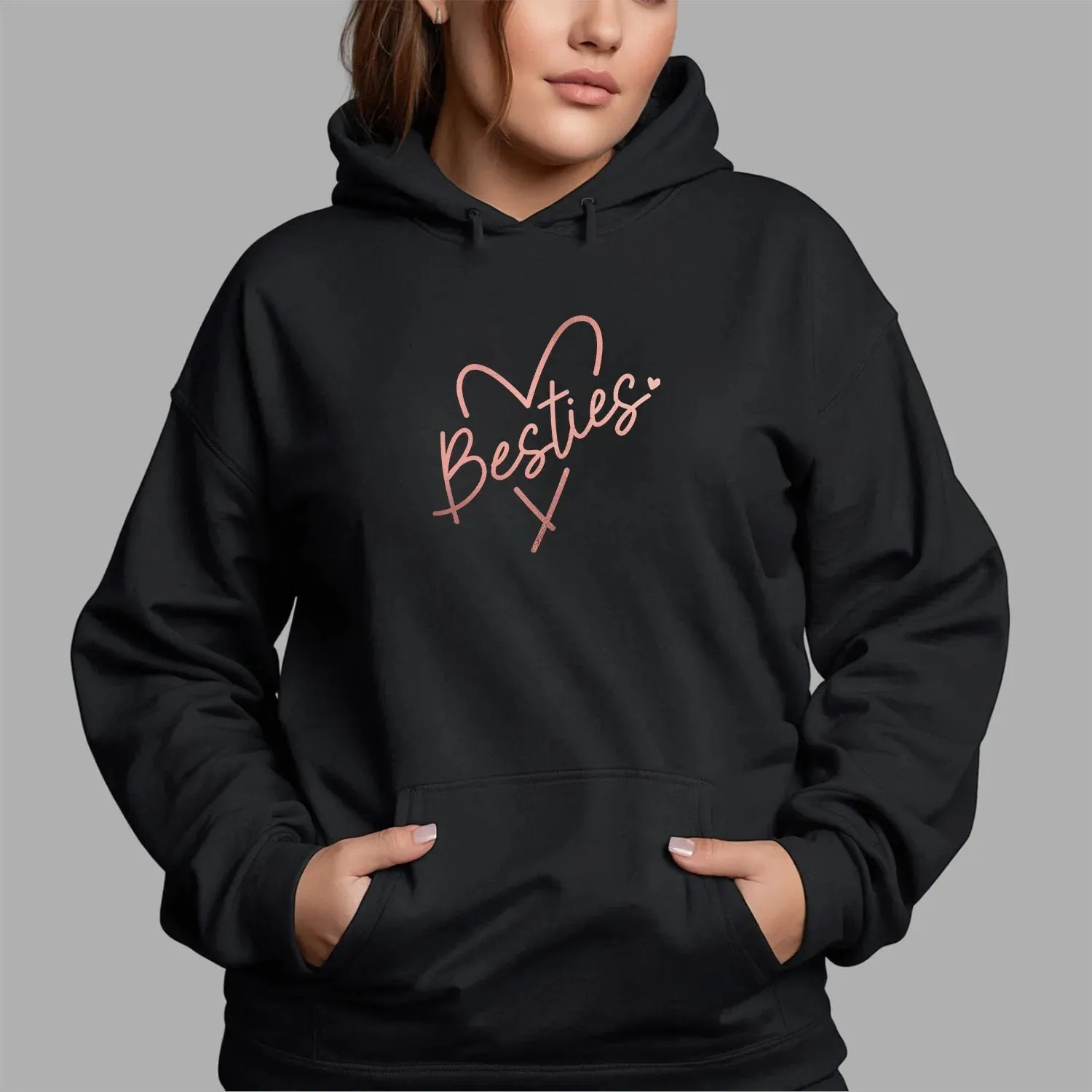 Twinning Companions Hoodies - Friendship Theme - Cosy Fit Design