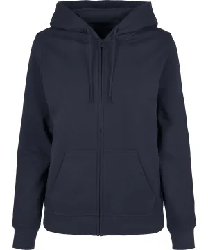 Womens basic zip hoodie | Navy