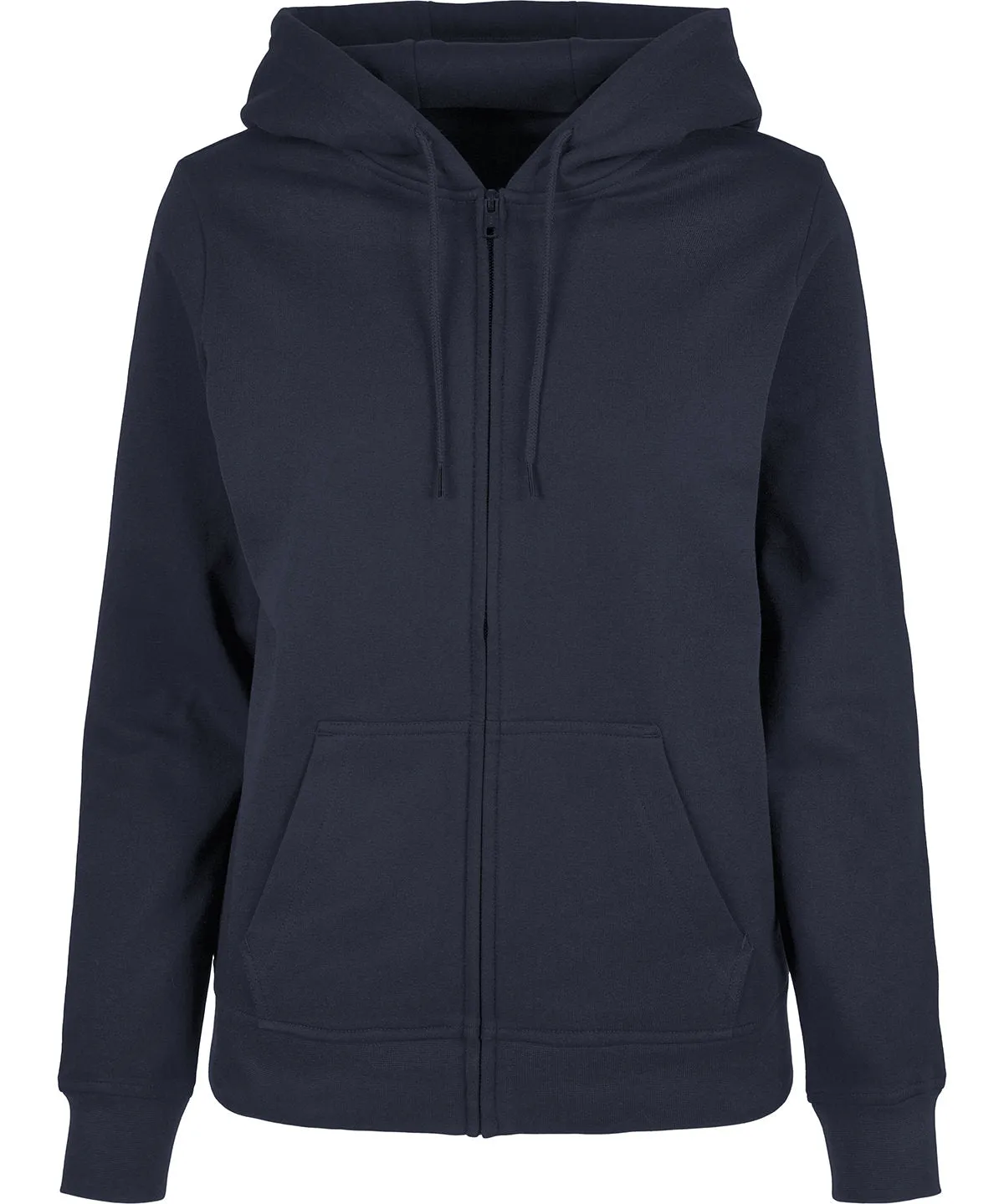 Womens basic zip hoodie | Navy