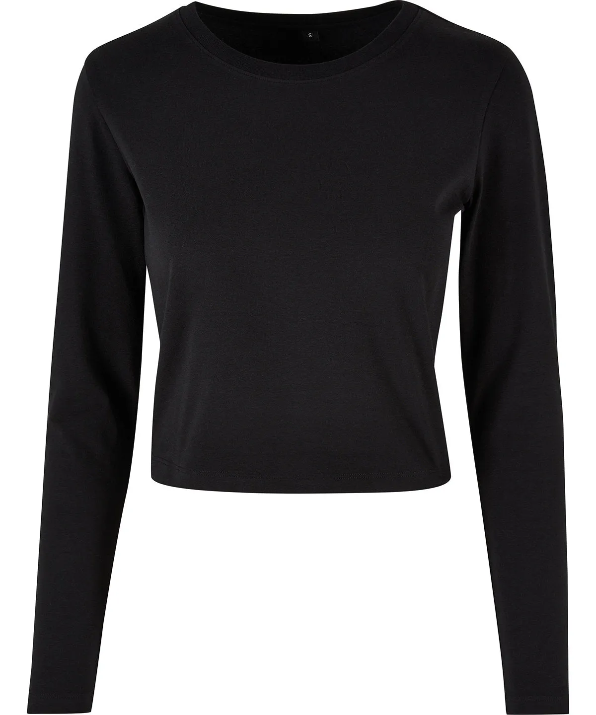 Womens short long sleeve | Black