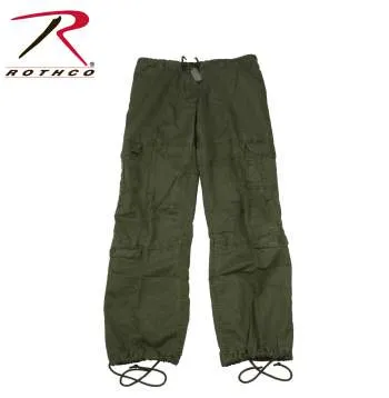 Womens Vintage Paratrooper Fatigue Pants