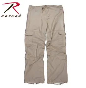 Womens Vintage Paratrooper Fatigue Pants