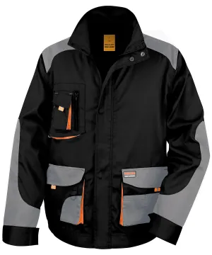 Work-Guard lite jacket | Black/Grey/Orange